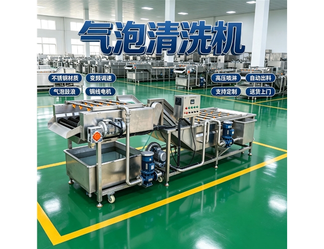 湖北黄精气泡清洗机